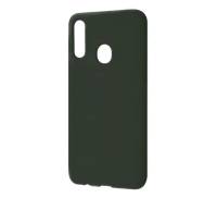 Чехол для Samsung Galaxy A20s Silicone Cover Dark Olive