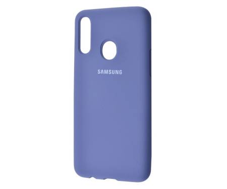 Чехол для Samsung Galaxy A20s Silicone Cover Lavender Gray