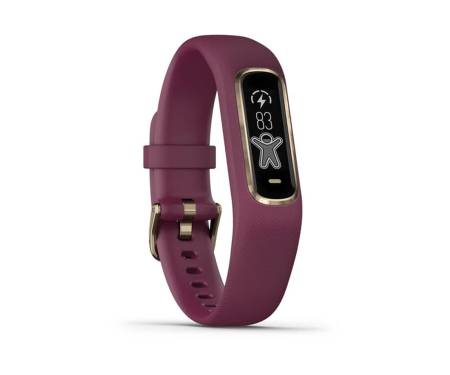 Фитнес-браслет Garmin Vivosmart 4 Berry with Light Gold Hardware Small/Medium (010-01995-11)