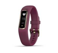 Фитнес-браслет Garmin Vivosmart 4 Berry with Light Gold Hardware Small/Medium (010-01995-11)