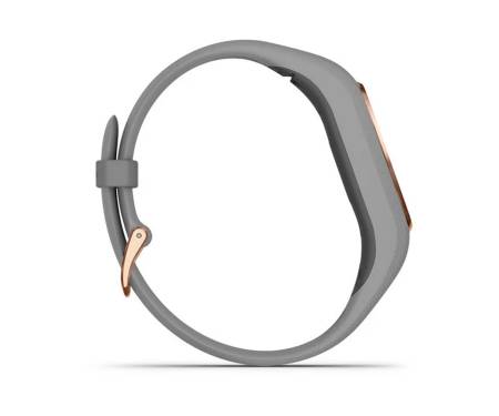 Фитнес-браслет Garmin Vivosmart 4 Gray with Rose Gold Hardware Small/Medium (010-01995-12)