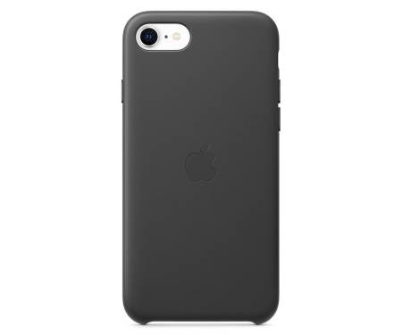 Чехол для Apple iPhone SE 2020 Leather Case Black Copy