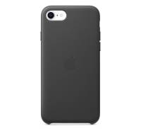 Чехол для Apple iPhone SE 2020 Leather Case Black Copy