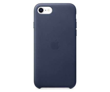 Чехол для Apple iPhone SE 2020 Leather Case Midnight Blue Copy