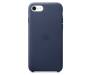 Чехол для Apple iPhone SE 2020 Leather Case Midnight Blue Copy