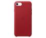 Чехол для Apple iPhone SE 2020 Leather Case Red Copy