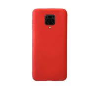 Чехол для Xiaomi Redmi Note 9S/Note 9 Pro/Note 9 Pro Max Silicone case Red