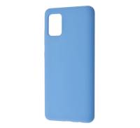 Чехол для Samsung Galaxy A41 Silicone case Ice Sea Blue