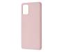 Чехол для Samsung Galaxy A41 Silicone case Pink Sand