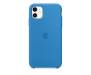 Чехол для Apple iPhone 11 Silicone Case Blue Copy