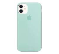 Чехол для Apple iPhone 11 Silicone Case Gem Green Copy