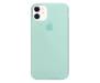 Чехол для Apple iPhone 11 Silicone Case Gem Green Copy