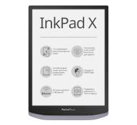 Электронная книга с подсветкой PocketBook 1040 InkPad X Metallic grey (PB1040-J-CIS)