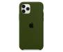 Чехол для Apple iPhone 11 Pro Max Silicone Case Army Green Copy