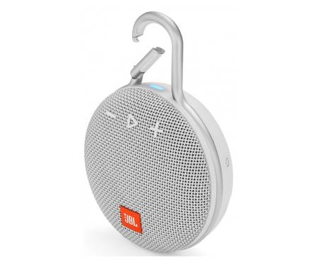 Колонка JBL CLIP 3 Steel White (JBLCLIP3WHT)
