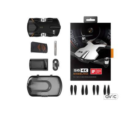 Квадрокоптер Wingsland S6 Black + 2 Batteries Pack (6381694)