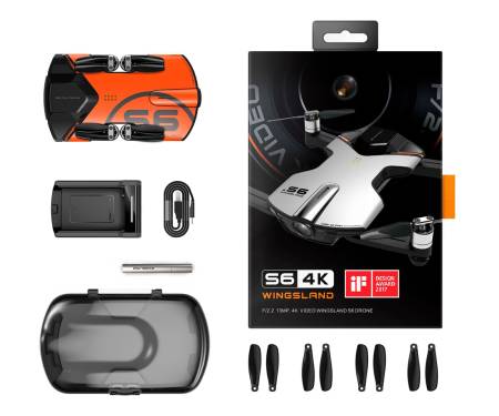 Квадрокоптер Wingsland S6 Orange