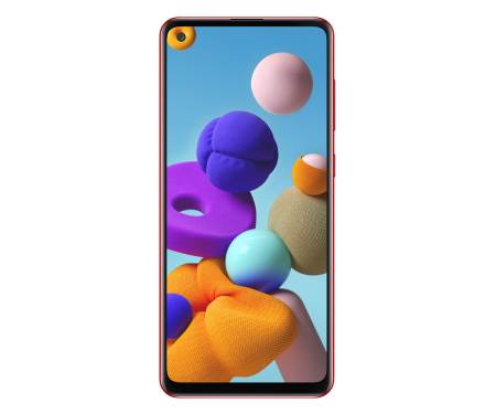 Смартфон Samsung Galaxy A21s 4/64GB Red (SM-A217FZROSEK)