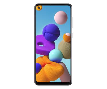 Смартфон Samsung Galaxy A21s 4/64GB Black (SM-A217FZKOSEK)