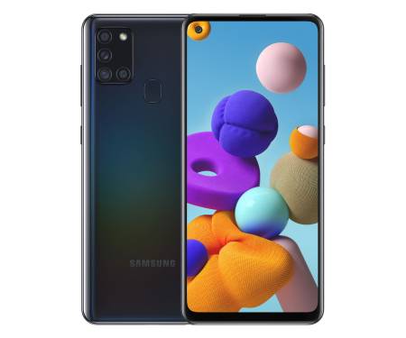 Смартфон Samsung Galaxy A21s 4/64GB Black (SM-A217FZKOSEK)
