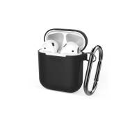Чехол для Airpods AhaStyle Silicone Case Black (AHA-01060-BLK)