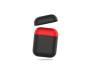 Чехол для Airpods AhaStyle Silicone Duo Case Black/Red (AHA-01380-BBR)