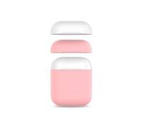 Чехол для Airpods AhaStyle Silicone Duo Case Pink/White (AHA-01380-PPW)