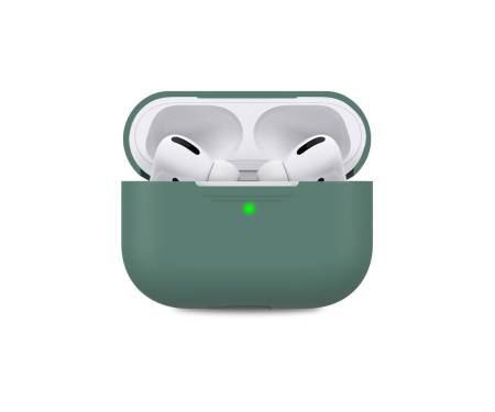 Чехол для Airpods Pro AhaStyle Silicone Case Midnight Green (AHA-0P300-MDG)