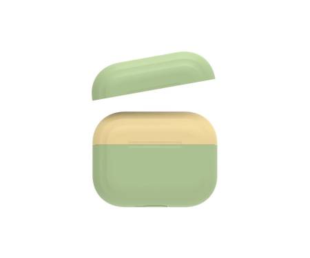 Чехол для Airpods Pro AhaStyle Silicone Duo Case Green/Yellow (AHA-0P200-GGY)