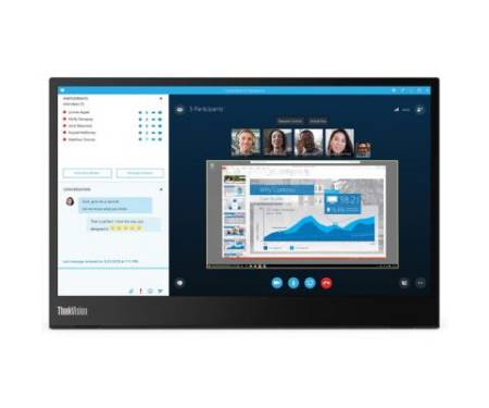 Монитор Lenovo ThinkVision M14 FHD (61DDUAT6UA)