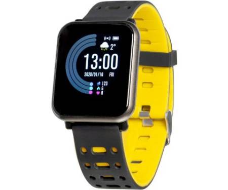 Смарт-часы Gelius Pro GP-CP11 Plus (AMAZWATCH 2020) (IP68) Black/Yellow (Pro GP-CP11 Plus Black/Yellow)