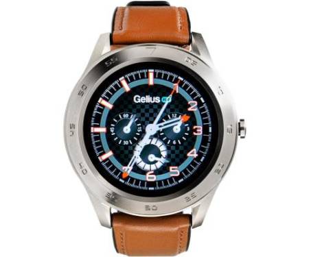 Смарт-часы Gelius Pro GP-L3 (URBAN WAVE 2020) (IP68) Silver/Brown (Pro GP-L3 (URBAN WAVE 2020) Brown)