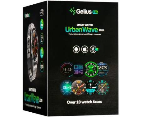 Смарт-часы Gelius Pro GP-L3 (URBAN WAVE 2020) (IP68) Silver/Dark Brown (Pro GP-L3 (URBAN WAVE 2020) Dark Brown)