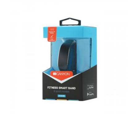 Фитнес браслет CANYON CNE-SB12BB Black (CNE-SB12BB)