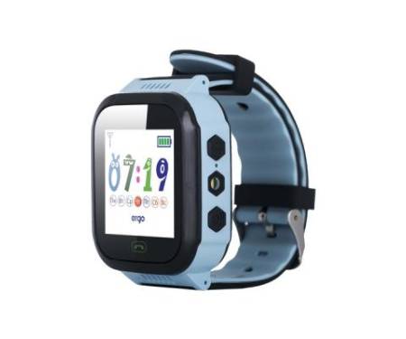 Смарт-часы Ergo GPS Tracker Color J020 - Детский трекер (Blue) (GPSJ020B)