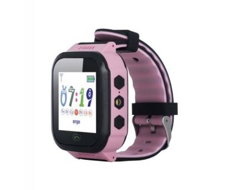 Смарт-часы Ergo GPS Tracker Color J020 - Детский трекер (Pink) (GPSJ020P)