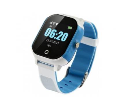 Смарт-часы GoGPS К23 blue/white Детские телефон-часы с GPS треккером (K23BLWH)