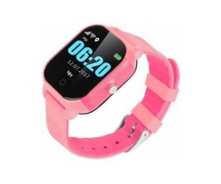 Смарт-часы GoGPS К23 Pink Детские телефон-часы с GPS треккером (K23PK)