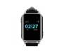 Смарт-часы GoGPS М01 Chrome Телефон-часы с GPS треккером (M01CH)