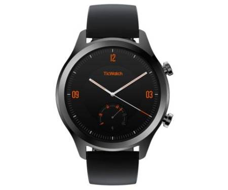 Смарт-часы Mobvoi TicWatch C2 WG12036 Onyx Black (P1023000400A)