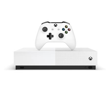 Игровая приставка Microsoft Xbox One S 1Tb White All-Digital Edition