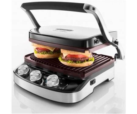 Электрогриль DeLonghi CGH 912 C Steel BK