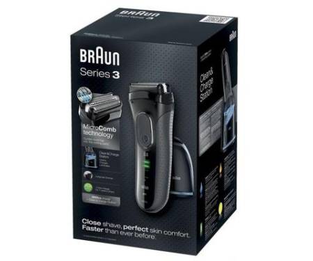 Электробритва BRAUN Series 3 3050 cc Black