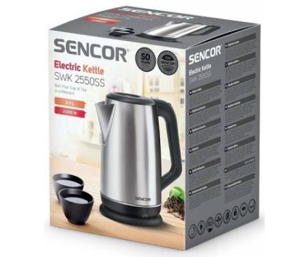 Электрочайник Sencor SWK 2550 SS (SWK2550SS)