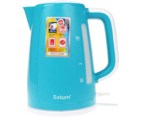Электрочайник SATURN ST-EK8435 White/Blue