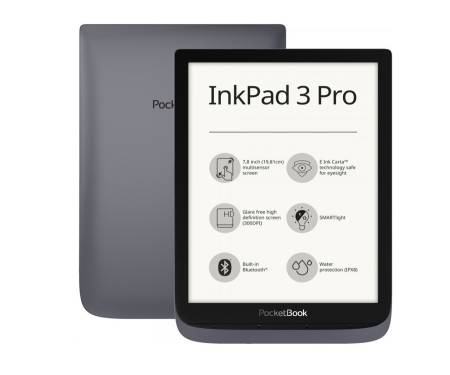 Электронная книга PocketBook 740-2 InkPad 3 Pro Metallic Grey (PB740-2-J-CIS)