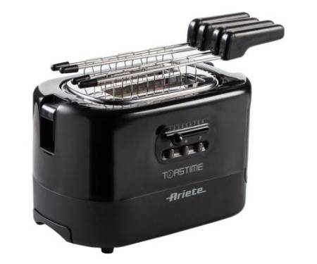 Тостер ARIETE 0159 Black с решеткой