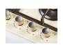 Варочная поверхность Borgio 6272-18 (Ivory Glass) FFD