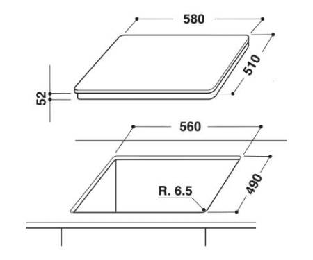 Варочная поверхность Whirlpool ACM 750/BA (ACM750/BA)