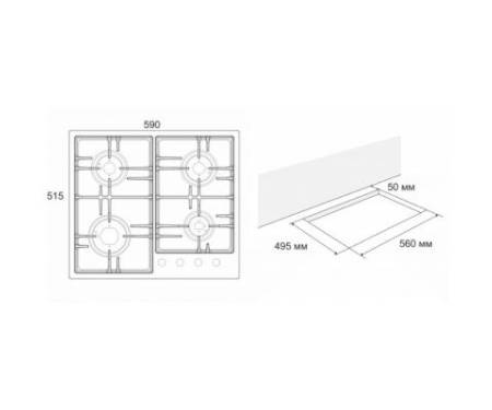Варочная поверхность ELEYUS ARENA 60 IS C (ARENA60ISC)